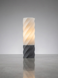 The "Lumina Twist" Modern Accent Lamp