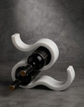 Minimalist "Wave" Wine Bottle Holder