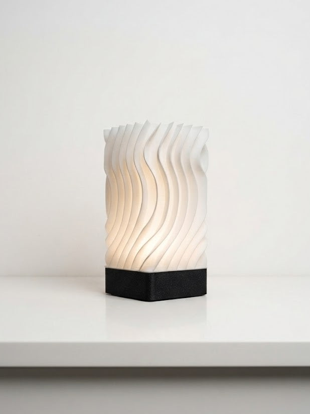 The "Aurora Wave" LED Table Lamp